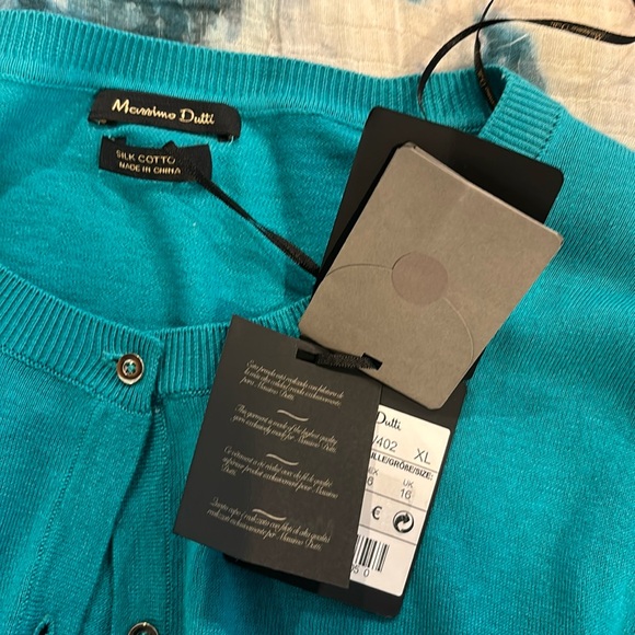 Massimo Dutti silk cotton cardigan - Picture 10 of 16